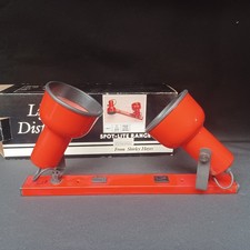 Mid Century Modern Vintage Retro Double Spotlight Red Wall Bedhead Light