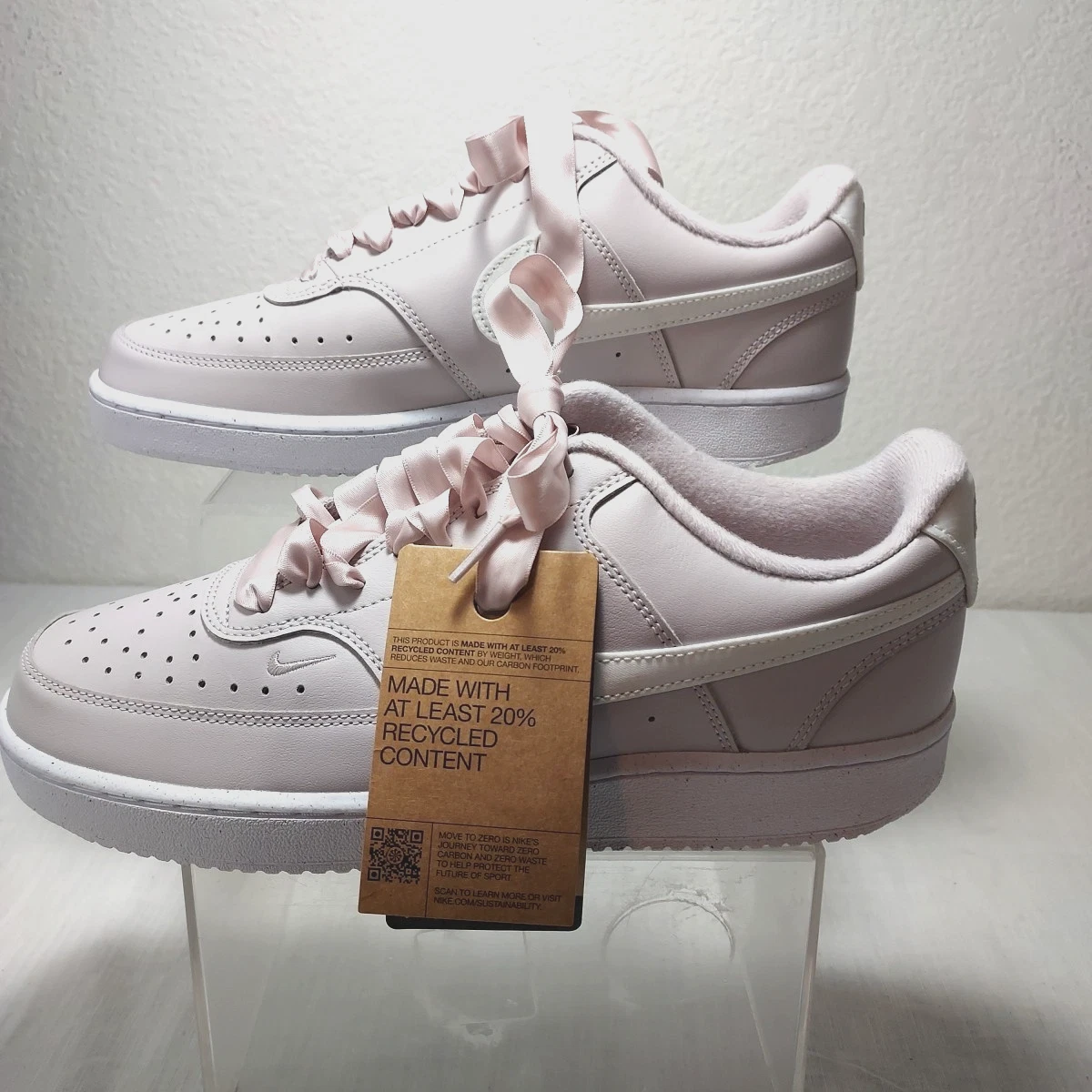 Nike Court Vision Next Nature Low White Platinum Violet W for sale