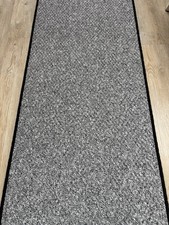 Alabama Grey Stair Runner With Black Whipping Plenty For Straight Staircase