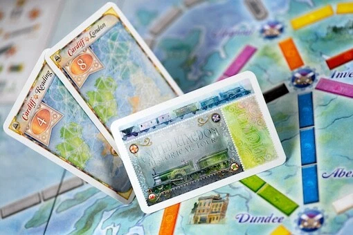 Ticket To Ride United Kingdom & Pennsylvania Map Collection #5 Game Expansion - Image 4 of 4