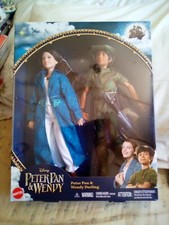 Disney Movie Peter Pan & Wendy, Peter Pan & Wendy Darling Fashion Dolls 2 Pack 