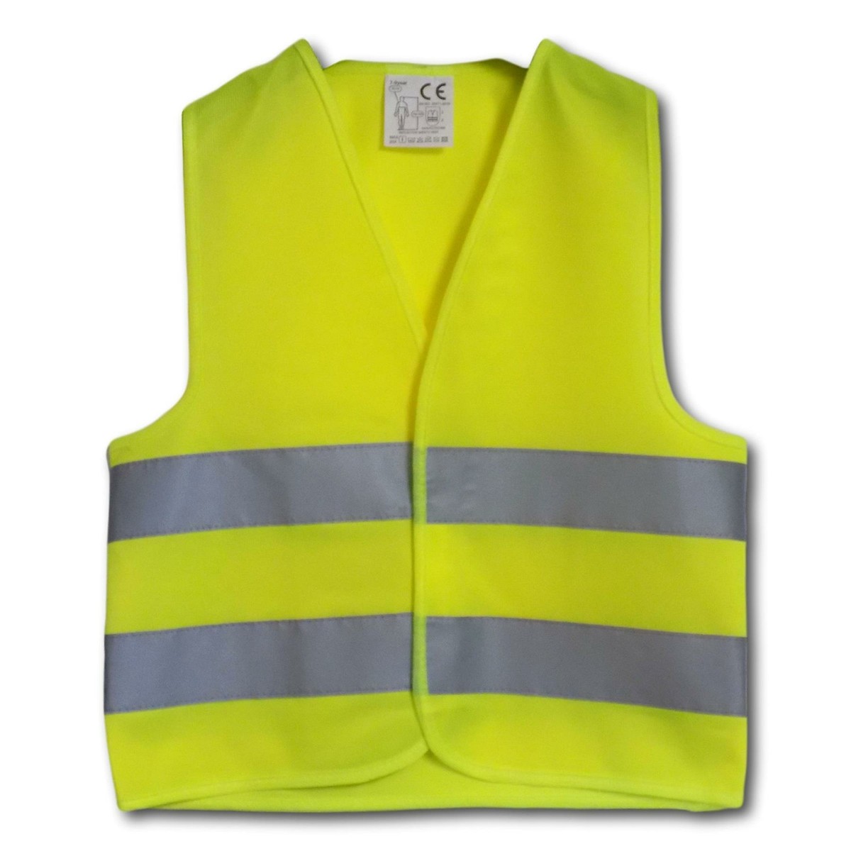Yellow Children's Reflective Bike Walking Bus Hi Vis High Viz Visibility  Vest