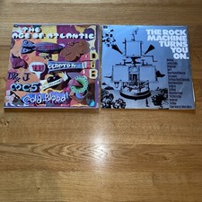 Rock Compilations Job Lot LP Vinyl X 2 Rock Machine Turns You On/Age Of Atlantic