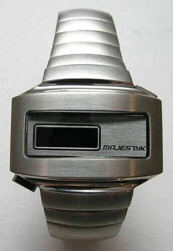 LED WATCH MAJESTYK . VERY RARE TO FIND. ONE ON EBAY . COLLECTABLE ITEM OR TO USE