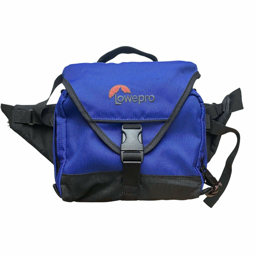 Blue Belt Pack Padded Travel Camera Bag 