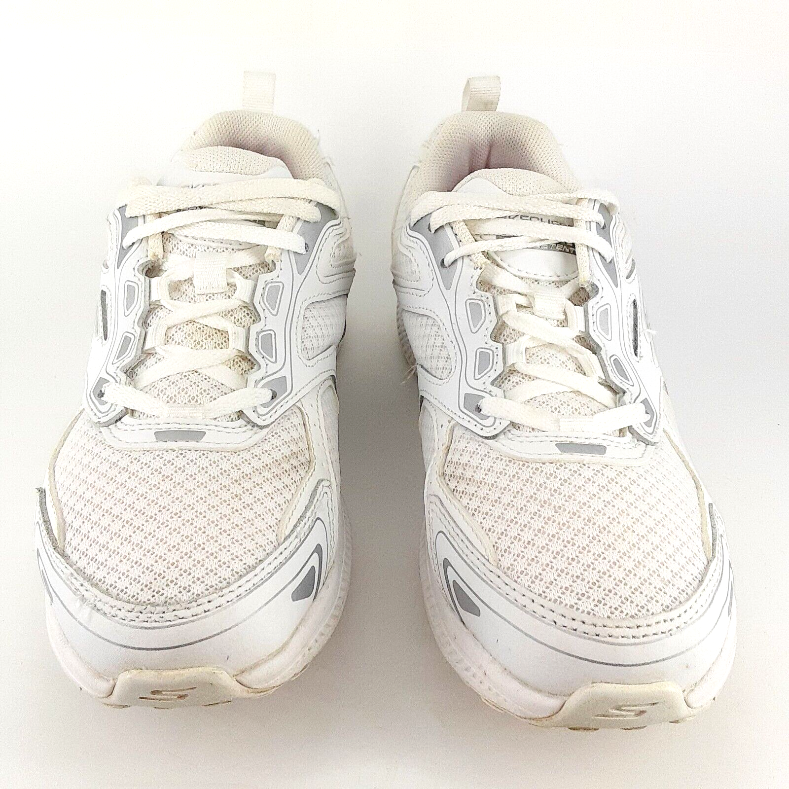 Skechers Womens Go Run Consistent White Running Sneakers Size 7.5
