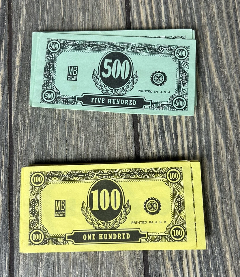 Juego de operación vintage 1965 pieza de repuesto pieza D dinero Foto 2 de 2