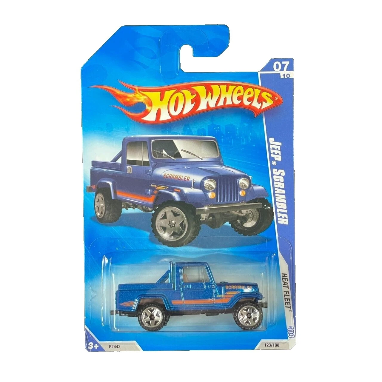 Hot Wheels Heat Fleet Fabricação Contemporânea Caminhões retirada em metal fundido