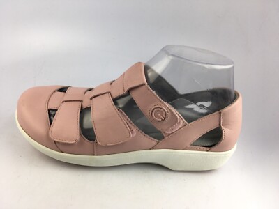 Alegria Treq Pink Blush Hook and Loop Comfort Sandal Tre-5650 Sz 37 7/ 7.5 US