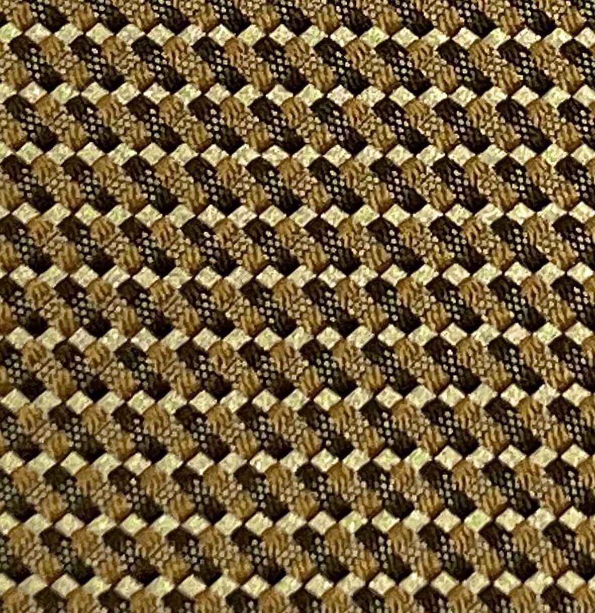 Joseph A Bank Signature Collection Silk Gold Geom… - image 1