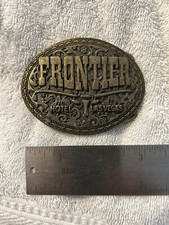 Vintage Belt Buckle Frontier Hotel Las Vegas