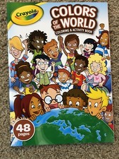 Crayola Colors Of The World - Multicultural Coloring Activity Book NEW LIMITED