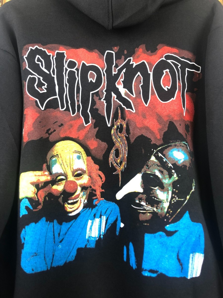 Vintage Slipknot Iowa Hoodie Band Jacket Rare Over Print Vintage Slipknot Iowa Hoodie Band Jacket Rare Over Print