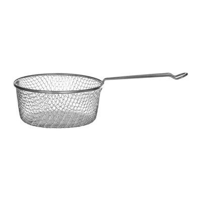 Home Restaurant Kitchen Mini Frying Tool Basket Wire Mesh Deep Cook Daily Use