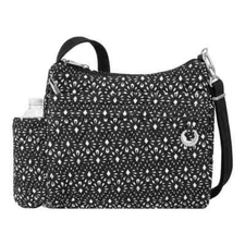 Travelon Anti-Theft Boho Square Crossbody Bag - Geo Shells