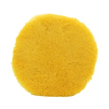 3D ACA  8" Yellow X-Cut 100% Lambswool Pad K-XW8
