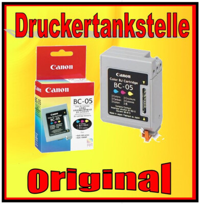original Patrone INK Canon BC-05 Color BJC-200 BJC-230 BJC-250 BJC-270 ...