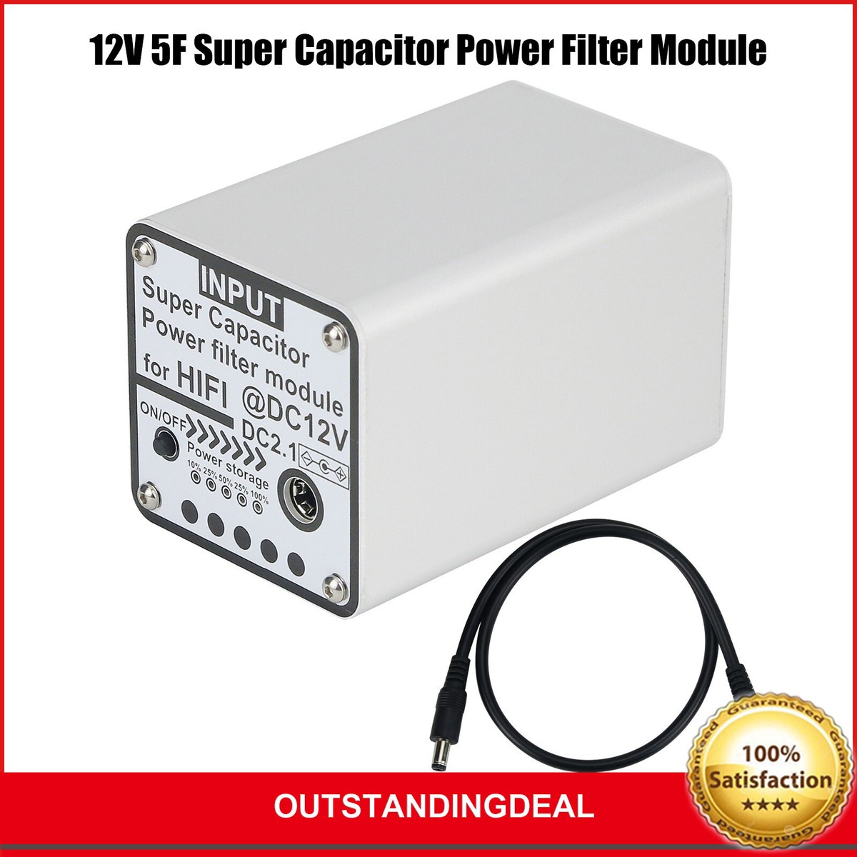12V 5F Super Capacitor Power Filter Module for Hifi Line Filter