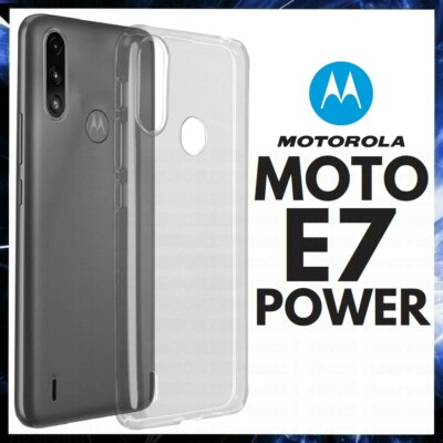 Cover Transparent Für MOTOROLA MOTO E7 POWER Softcase IN TPU Ultra Slim