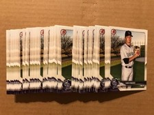 Lot (80) SAM HOWARD Rockies 2018 Bowman Baseball paper base prospect cards