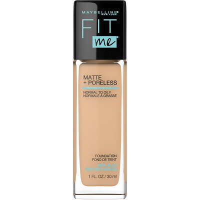 Maybelline Fit Me! Matte Poreless Foundation (packaging may vary) You Choose