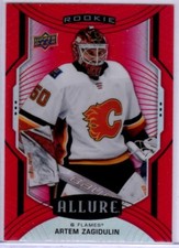 2020-21 Upper Deck  Allure Artem Zagidulin Red Rainbow Rookie Card # 148