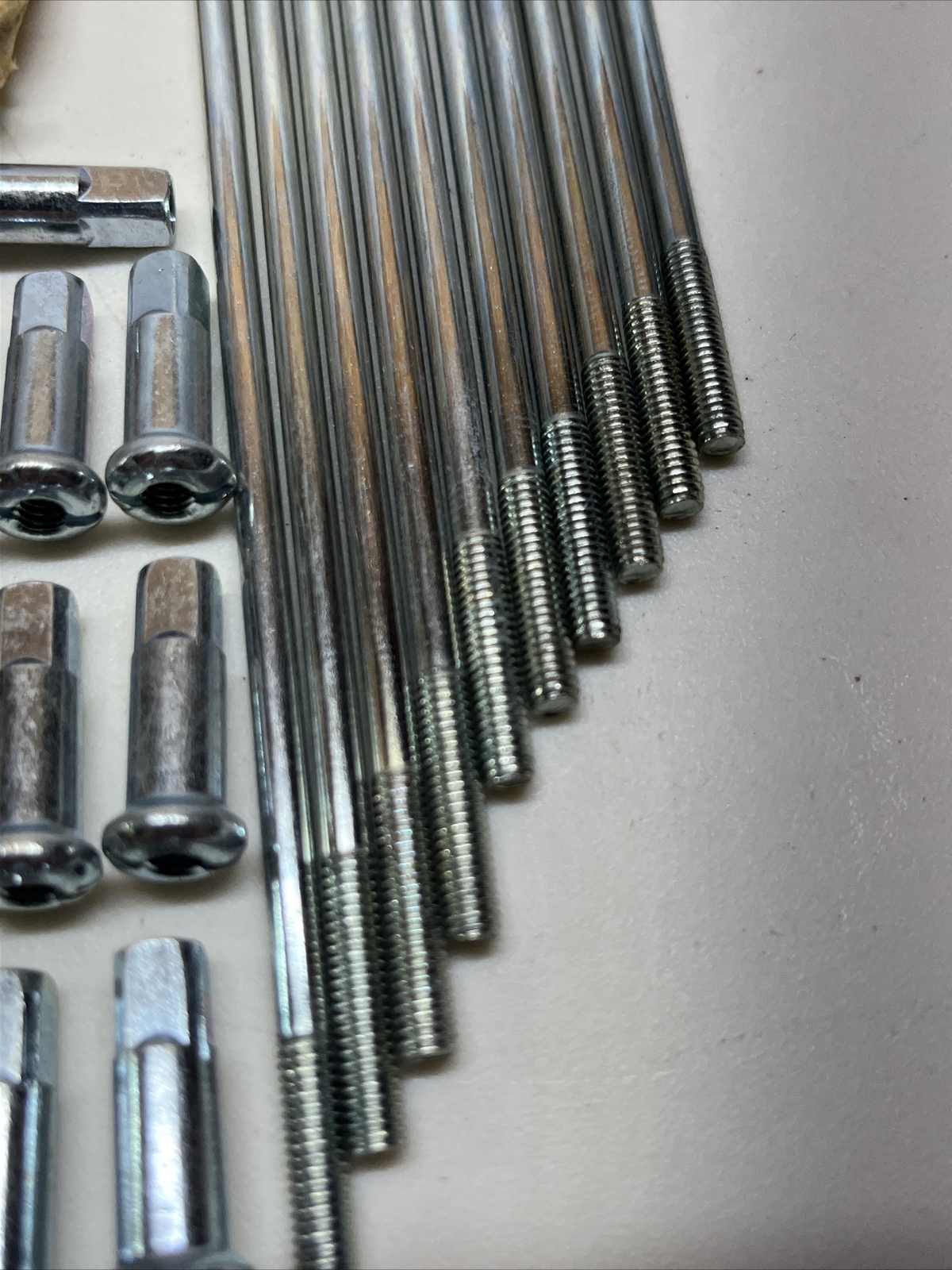 10 pack Harley Davidson Wheel Spokes & Nipples OEM 43057-80 AMF Robison HD