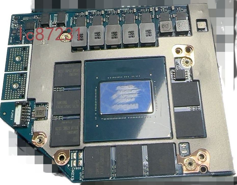 Nouveau Véritable DELL PRECISION 17 7760 Carte Graphique Nvidia RTX