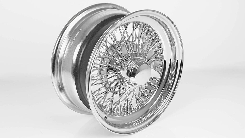 15X7" WIRE WHEELS STANDARD 72SPOKE CROSS LACE CHROME RIMS (P25) eBay