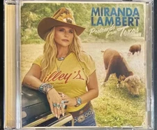 MIRANDA LAMBERT- POSTCARDS FROM TEXAS Country Music CD - Open - Unused