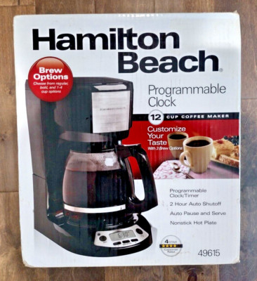 Hamilton Beach Coffee Maker 12 Cups #49615