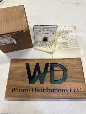Brown well Electro Inc Panel Meter 0-2500 AC Volts LFE 0451C-41-0033-2501