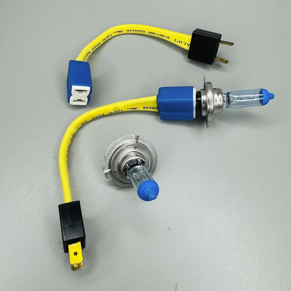 PHILIPS H7 CrystalVision bombilla y conector de arnés de cables de faros para Benz Foto 4 de 4