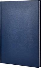 A4 Manuscript Book 96 Leaf 192 Page Lined Hardback Notepad