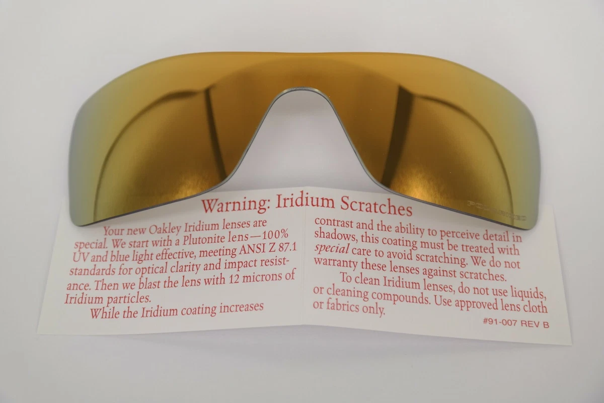 Oakley 24k sales iridium polarized