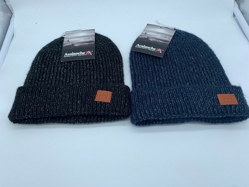NEW AVALANCHE MENS BEANIE HAT CAP SOFT 