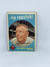 1959 Topps #195 Rip Repulski   VGEX X2664735