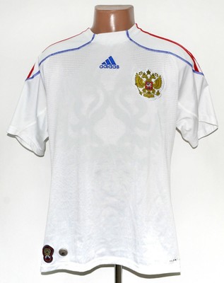 RUSSIA NATIONAL TEAM 2009/2010 AWAY FOOTBALL SHIRT JERSEY ADIDAS SIZE M