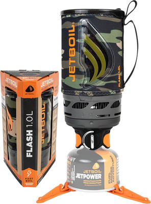 Flash Portable Fast Boil Stove for Camping and Backpacking with 1-Step Auto Igni