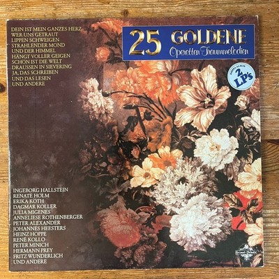 25 Goldene Operetten Traummelodien 2xLP Set 1985 Koch Operetta Stereo Vinyl