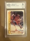 Fleer 1986-87 Michael Jordan #8 Chicago Bulls Stickers BCCG 9 NBA Card