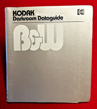 Vintage 1980 Kodak Black-and-White Darkroom Dataguide 7th Edition