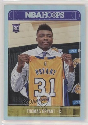 2017-18 Panini NBA Hoops Silver 63/199 Thomas Bryant #113 Rookie RC r2s