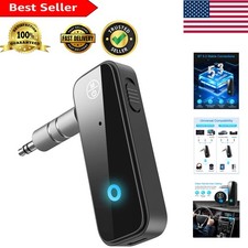 Portable Bluetooth 5.3 Aux Adapter: Receiver Transmitter for Cars Headphones