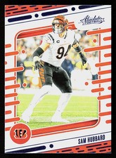 2024 Panini Absolute #21 Sam Hubbard Blue
