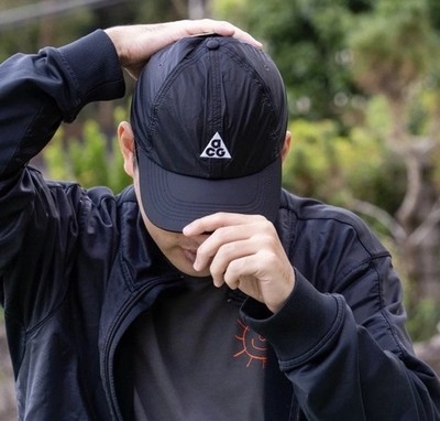 Size L/XL Nike ACG Unstructured Hat Cap Dri-Fit Club Black
