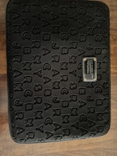 Marc by Marc Jacobs Neoprene Laptop Zip Case - Black w/ Logo 13.5 x 9.5