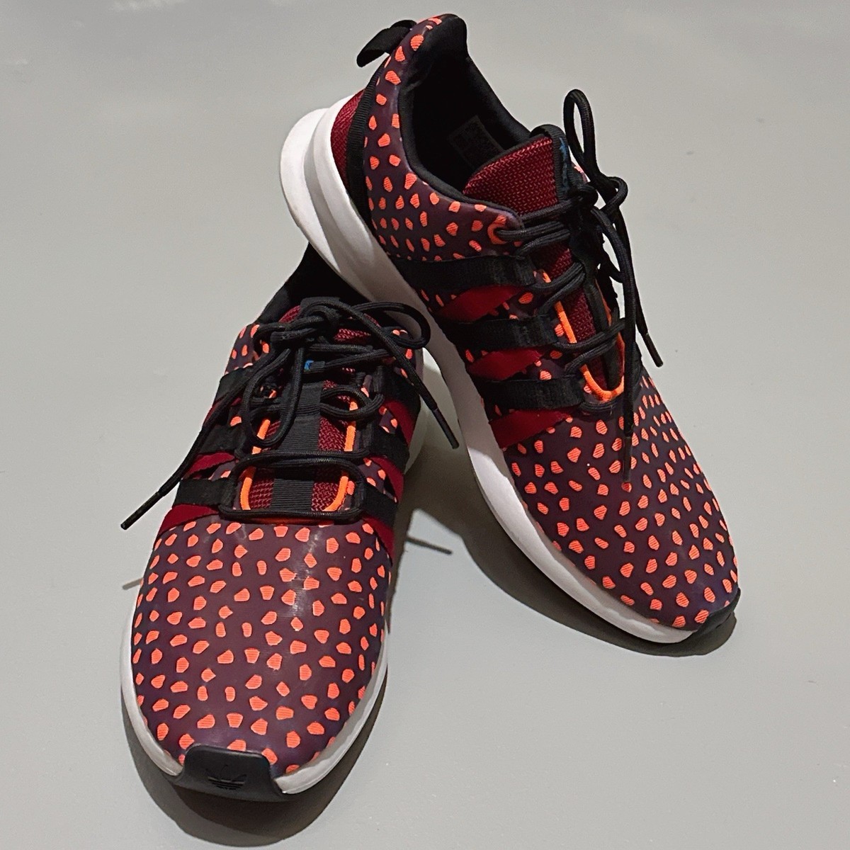 Adidas Originals SL Loop CT Burgundy Orange Speckled Men's Size 8 Q16405