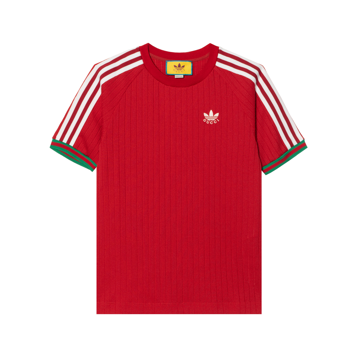 adidas x Gucci Jersey T-Shirt 'Red' | eBay