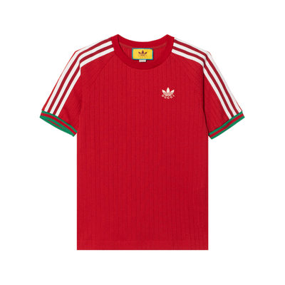 adidas x Gucci Jersey T-Shirt 'Red' | eBay